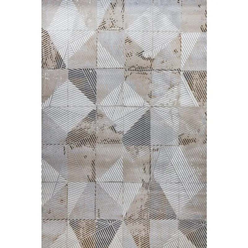 Tapete para Sala Esplendor 03 Cinza-Bege 3,00X4,00M Edantex