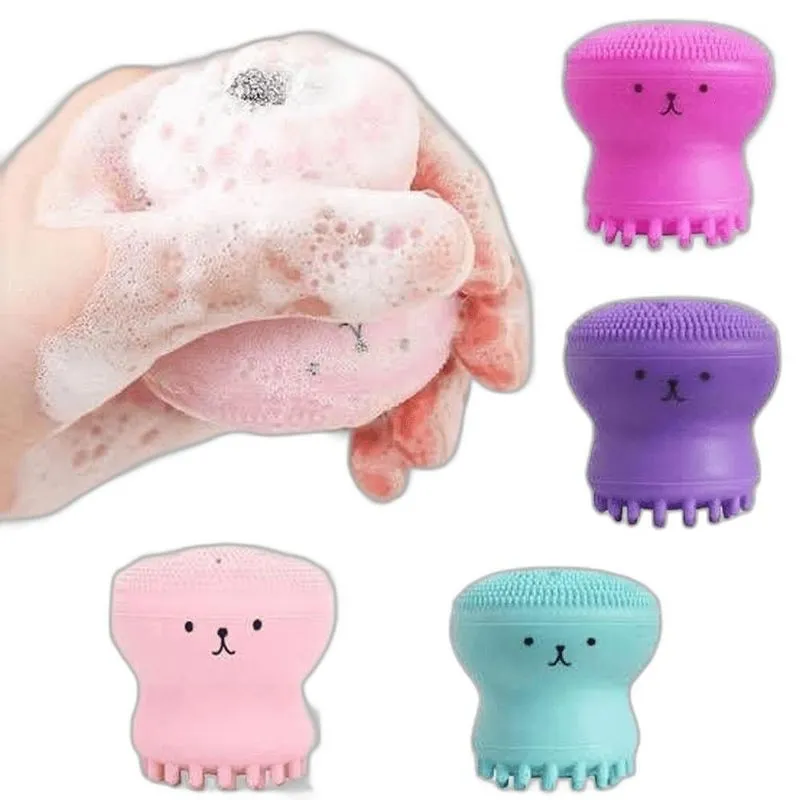 Esponja De Limpeza Facial Esfoliante Massageador Rosto Polvo
