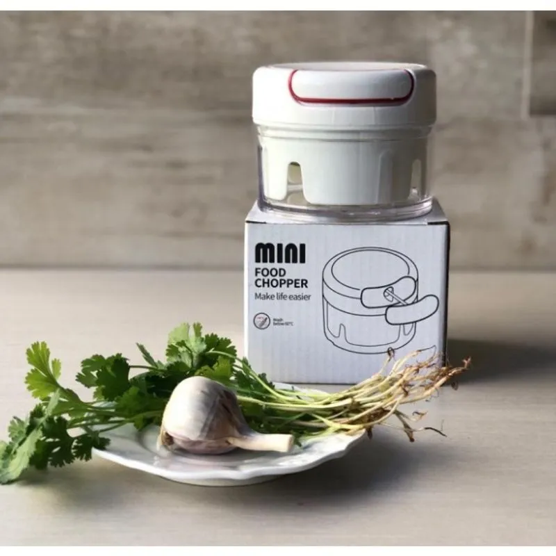 Mini Processador Multiuso Manual De Alimentos 2 Lâminas
