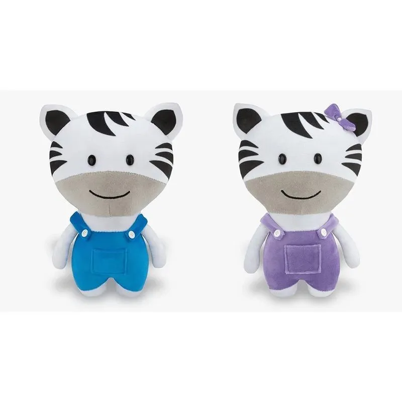 Zebra De Pelúcia Plush 30cm Anti-alérgico