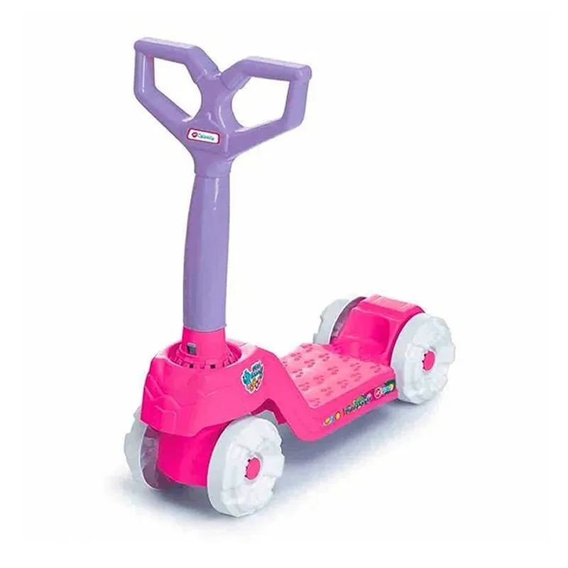 Patinete Infantil Mini Scooty Para Crianças 4 Rodas Calesita