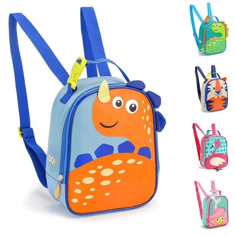 Lancheira Térmica Escolar Infantil Animais Bichinhos Zoop