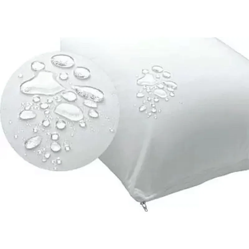 Kit 2 Capas Protetora Travesseiro Impermeável 180 Fios Anti
