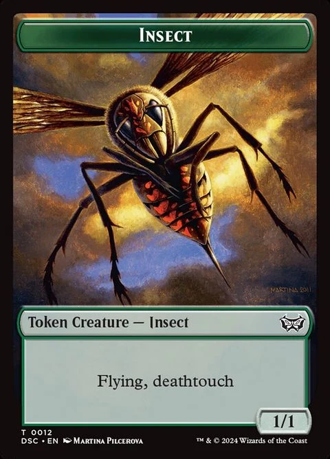 Insect // Ooze (12/13) Non-Foil / Near Mint