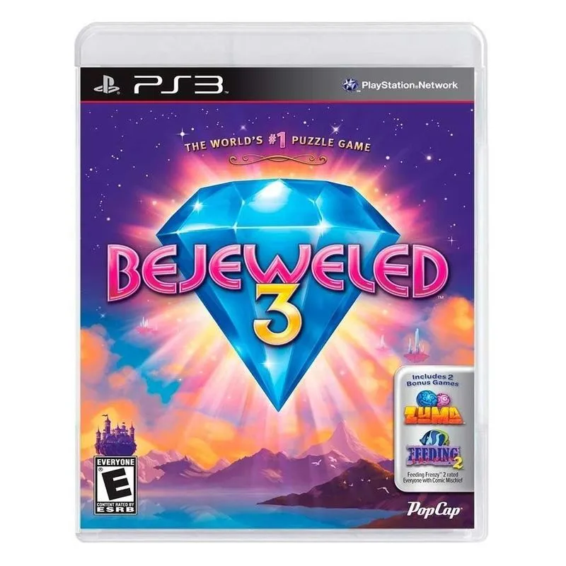 Jogo Bejeweled 3 - PS3
