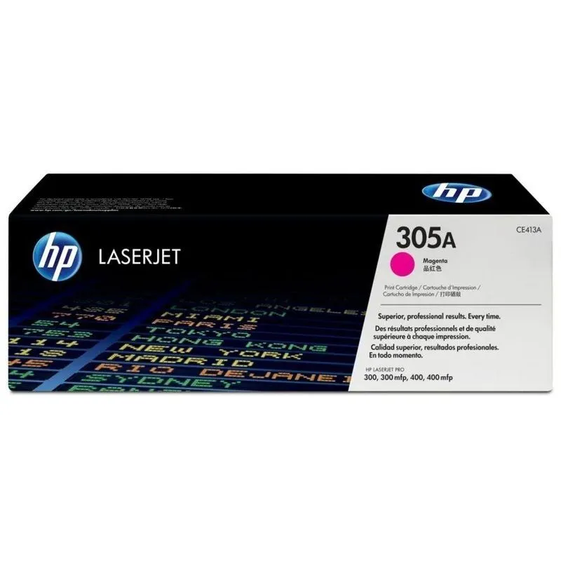 Toner Hp Original 305a - Ce411a Magenta Laserjet 3k