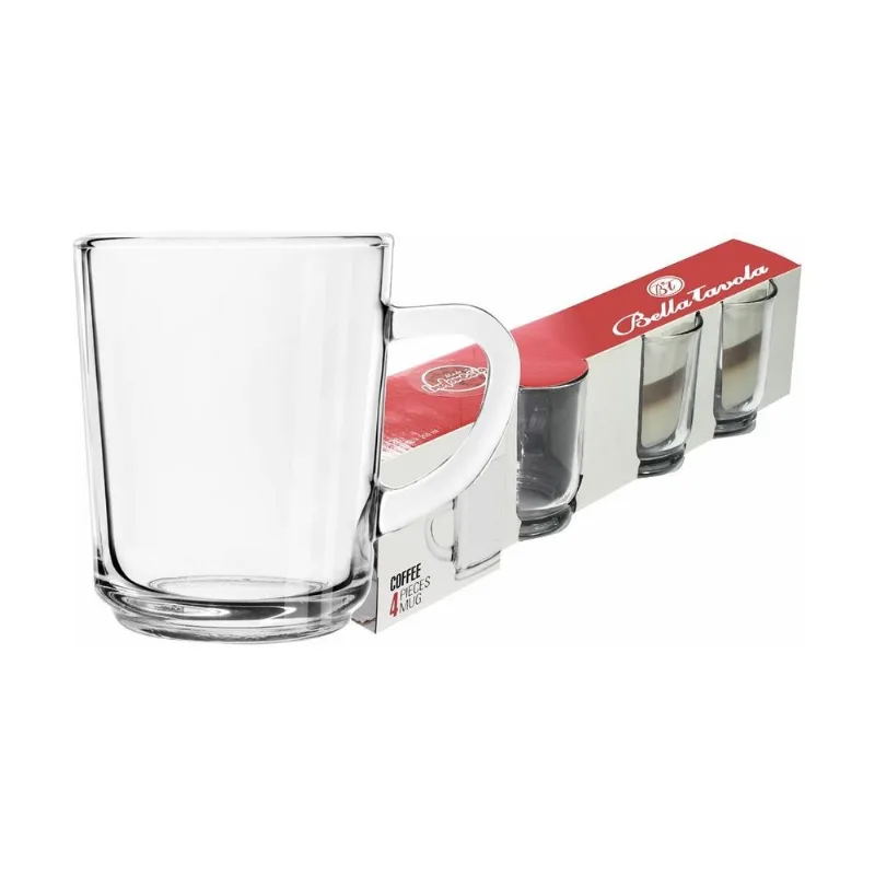 Conjunto com 4 Canecas para Café 250ml