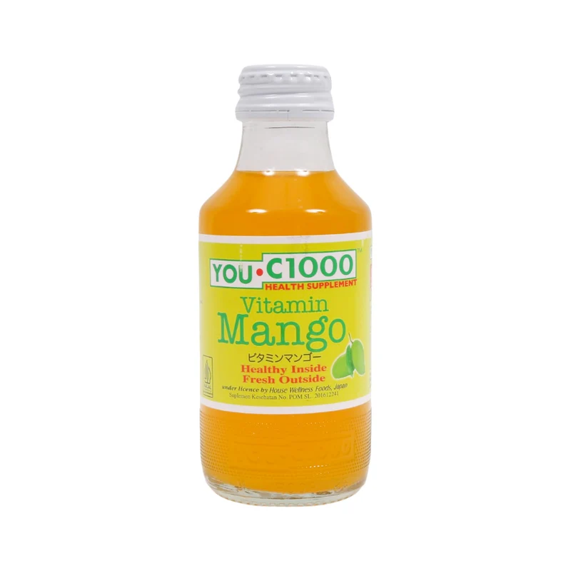 YOU C-1000 VITAMIN DRINK MANGO 140ML