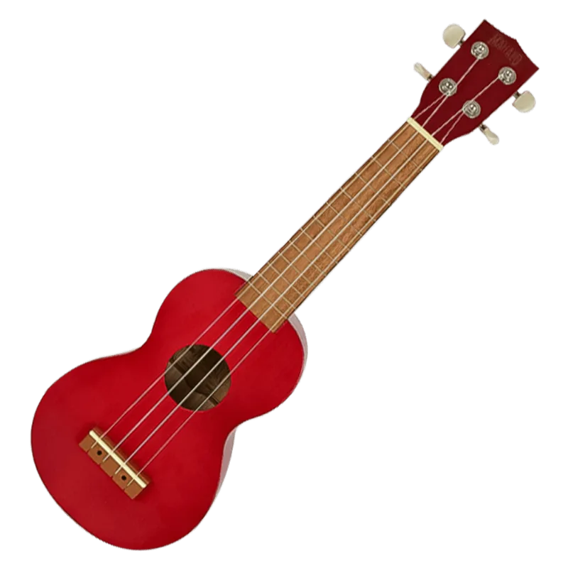 Ukelele Soprano Serie Kahiko Mahalo|Color Rojo