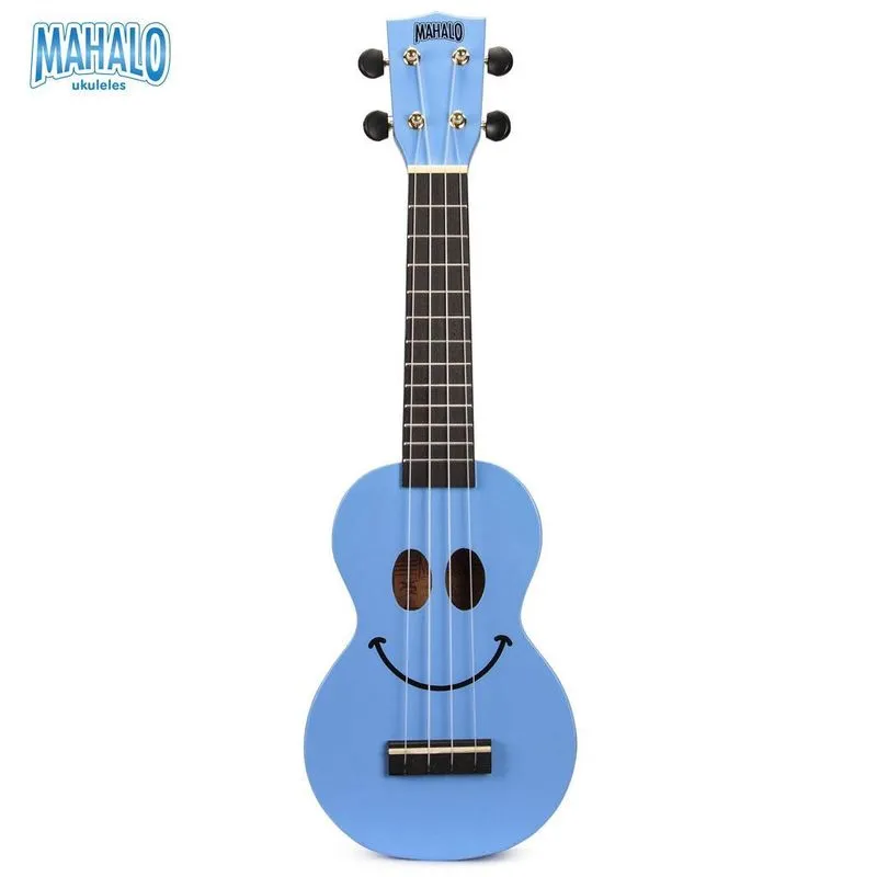 Ukulele Soprano Serie Smile - Cor Azul Claro