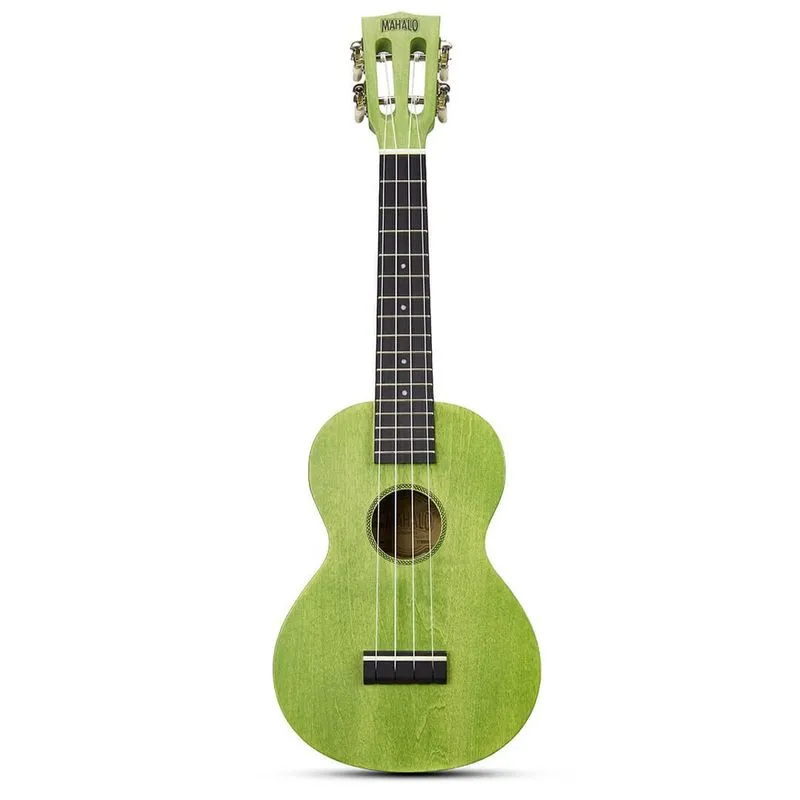 Ukulele Concert Série Island - Verde - Sea Green c/ capa