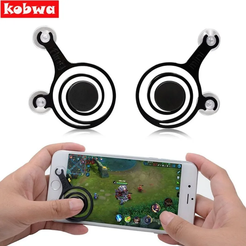 Controle Analógico com Ventosa para Jogos no Smartphone