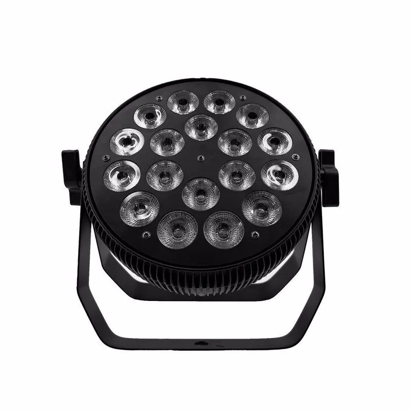 Kit 4 Par Led Indoor Slim Briwax 18x12w Rgbw - Bx 341