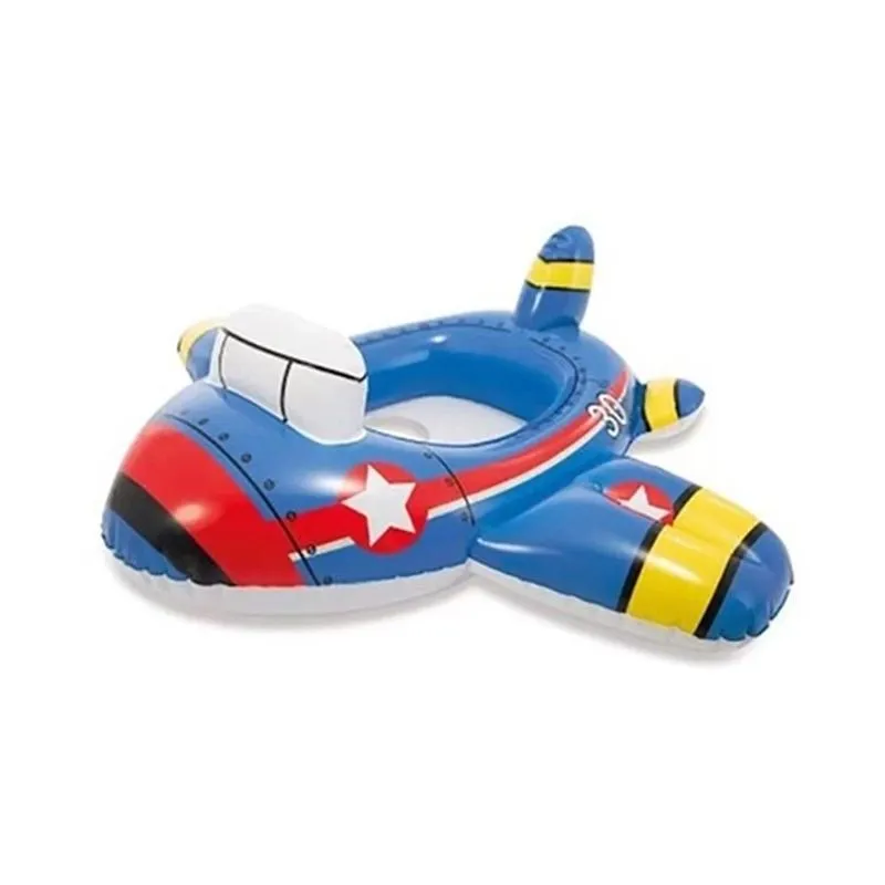 Baby Bote Kiddie Boia Inflavel Policia Bombeiro Aviao Intex Aviao