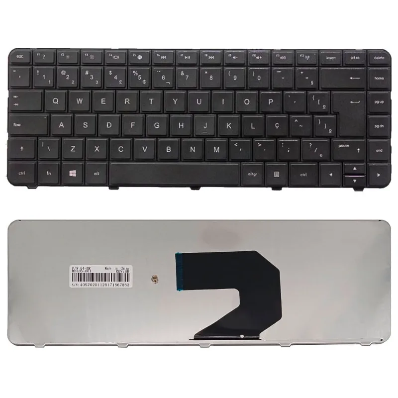 Teclado Notebook Compatível hp G4-1000, G6-1000, CQ43, CQ57, CQ58, PN: MB305-001, Preto