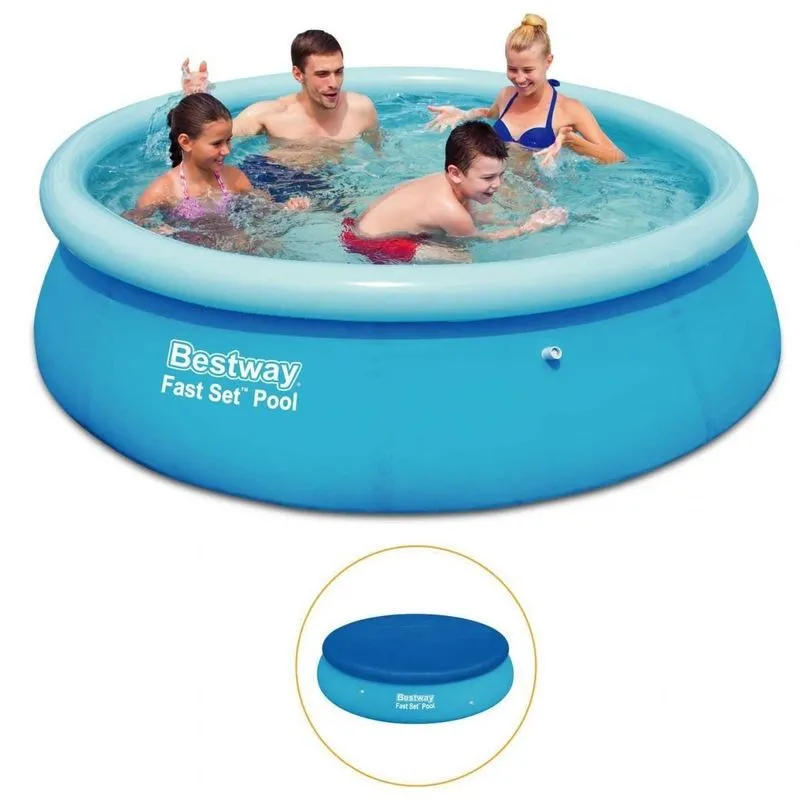 Piscina Inflável 2.300 Litros + Capa - Bestway
