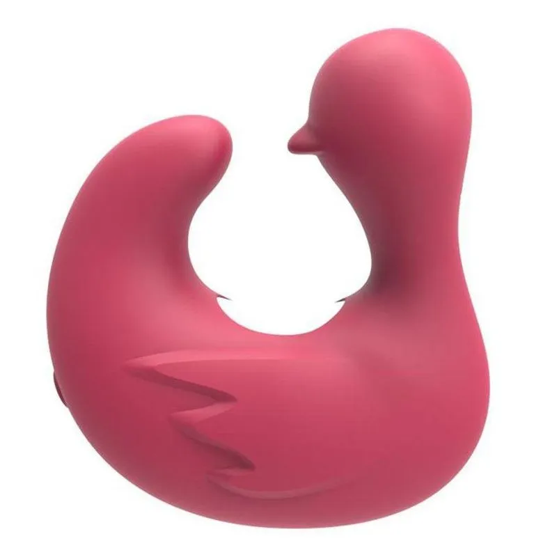 Estimulador Recarregável Em 10 Velocidades - Small Duck - Magenta