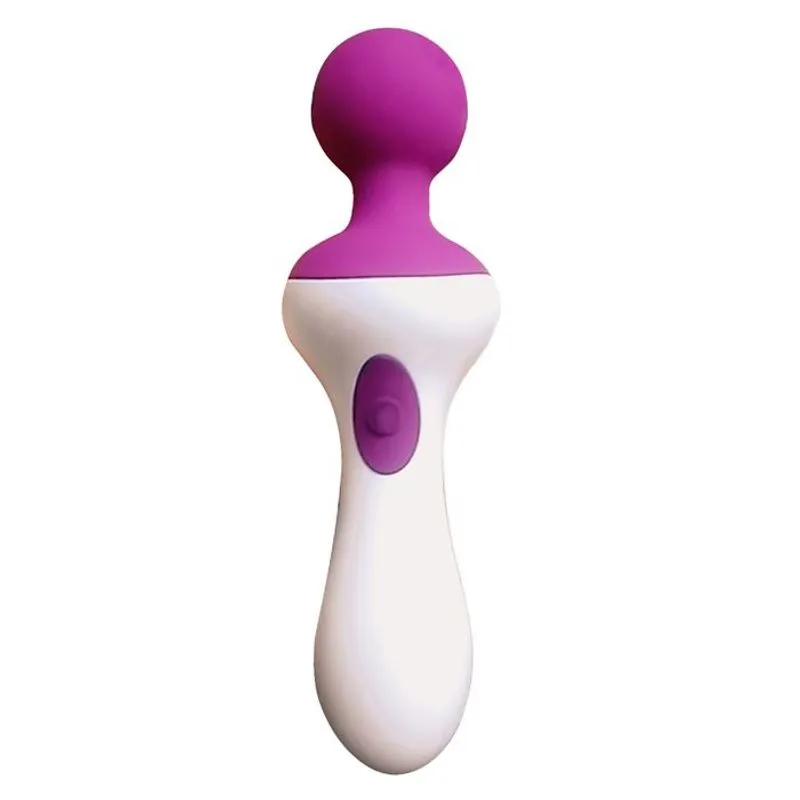 Massageador Recarregavel 10 Vibrações Roxo - Wand