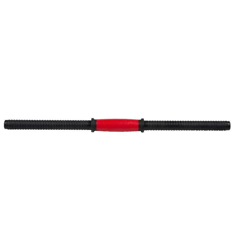 Par De Barras Halter Rosca Kit De Até 20kg Com Presilhas Ahead Sports Preta