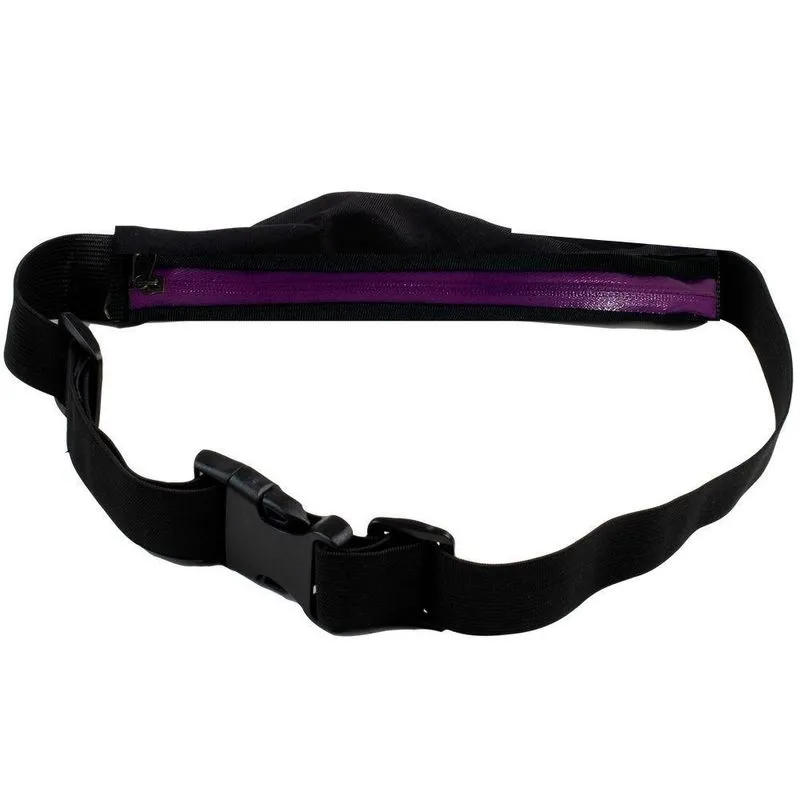 Pochete Neon Para Pequenos Itens Ahead Sports Preto E Roxo
