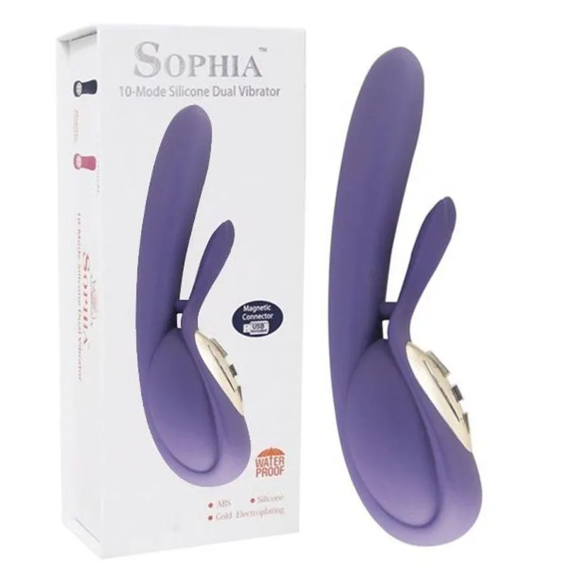 Vibrador Estimulador Ponto G Com Usb Magnético - Erotic Point - Roxo