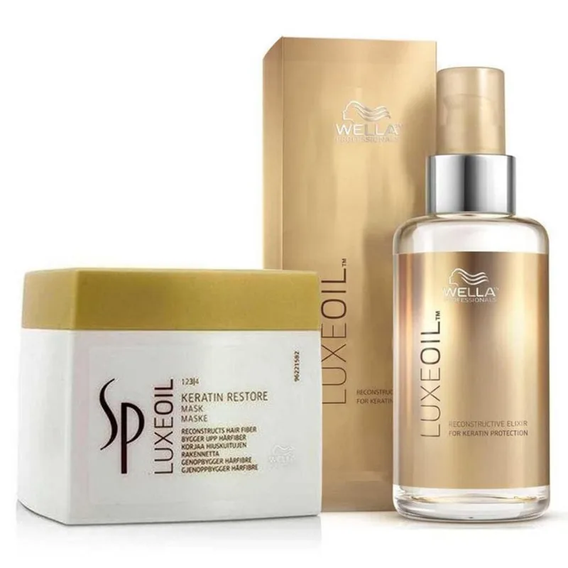 Kit Máscara E Elixir Reconstructive Sp Luxe Wella