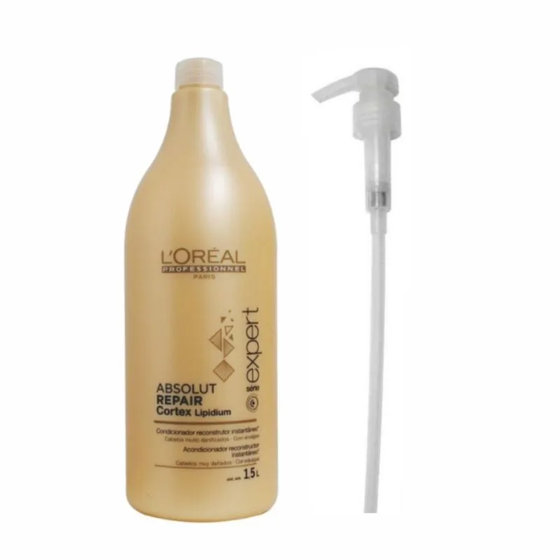 Kit Condicionador Absolut Repair Cortex Lipidium E Válvula Pump L`Oréal Professionnel