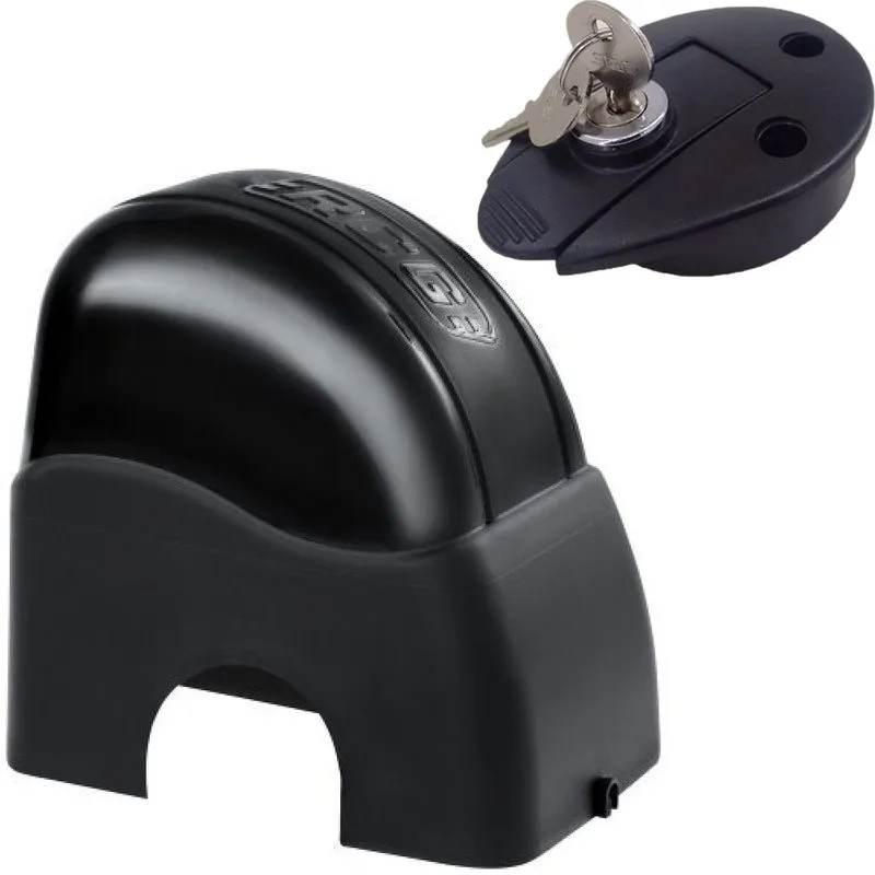 Carenagem Tampa Capa Motor Rcg Slider Deslizante + Destravamento com Chave