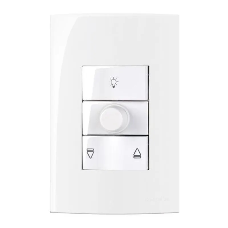 2 Conjunto Controle para Ventilador de Teto Universal Bc 127v Margirius Sleek Branco