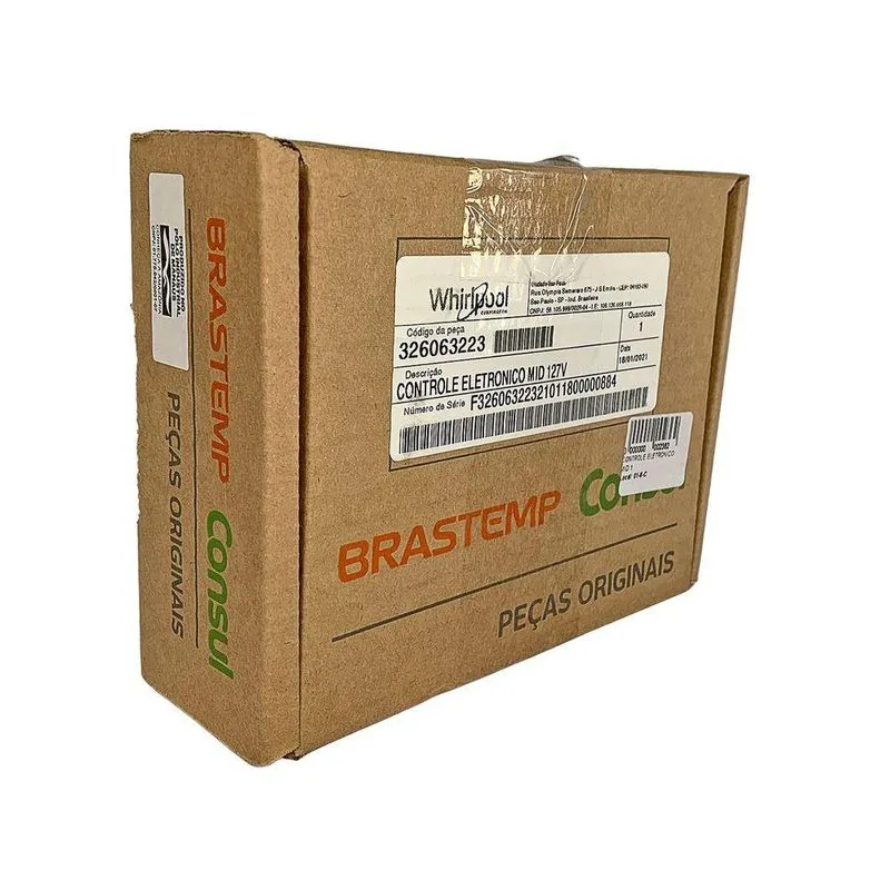 Controle Eletrônico Refrigerador Brastemp E Consul 326063223