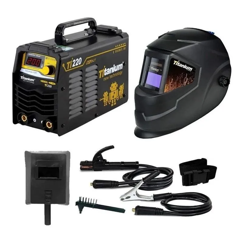 Combo Mascara De Solda + Inversora Titanium