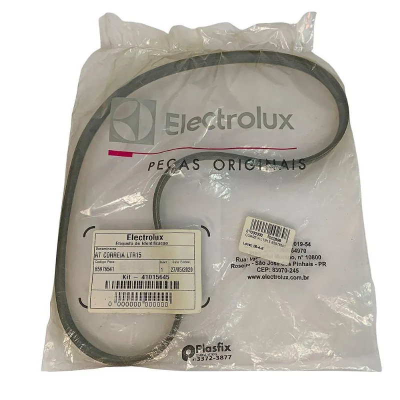Correia Lavadora Electrolux 65976541 Ltr15 Original Voltagem Bivolt
