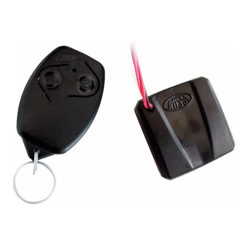 Controle Remoto Portão Basculante Deslizante 2 Canais 433mhz Tx Car Farol Alto Carro Moto Original Rossi