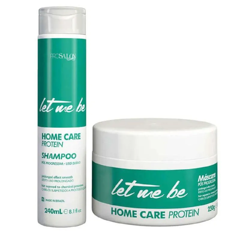 Kit Home Care Protein PÓS Progressiva Let Me Be Pequeno
