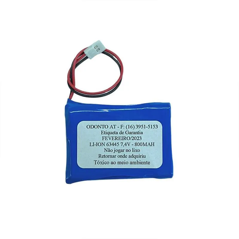 Bateria Li-Ion 7,4V 800Mah Motor Endodôntico Saevo E D700