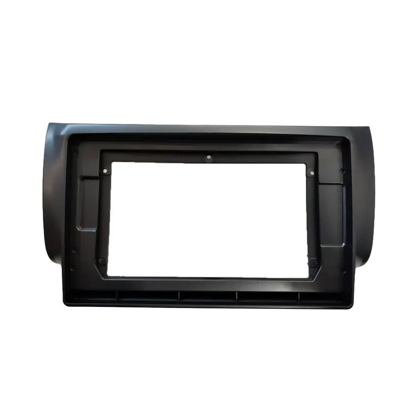 Moldura Expex 2 Din 10 Polegadas Sentra 2013 A 2019 Grafite
