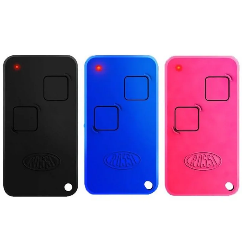 3 Controle Portão Rossi Ntx Azul Rosa Preto 433 Dz Nano Atto Dz3 Dz4 Bv Nano