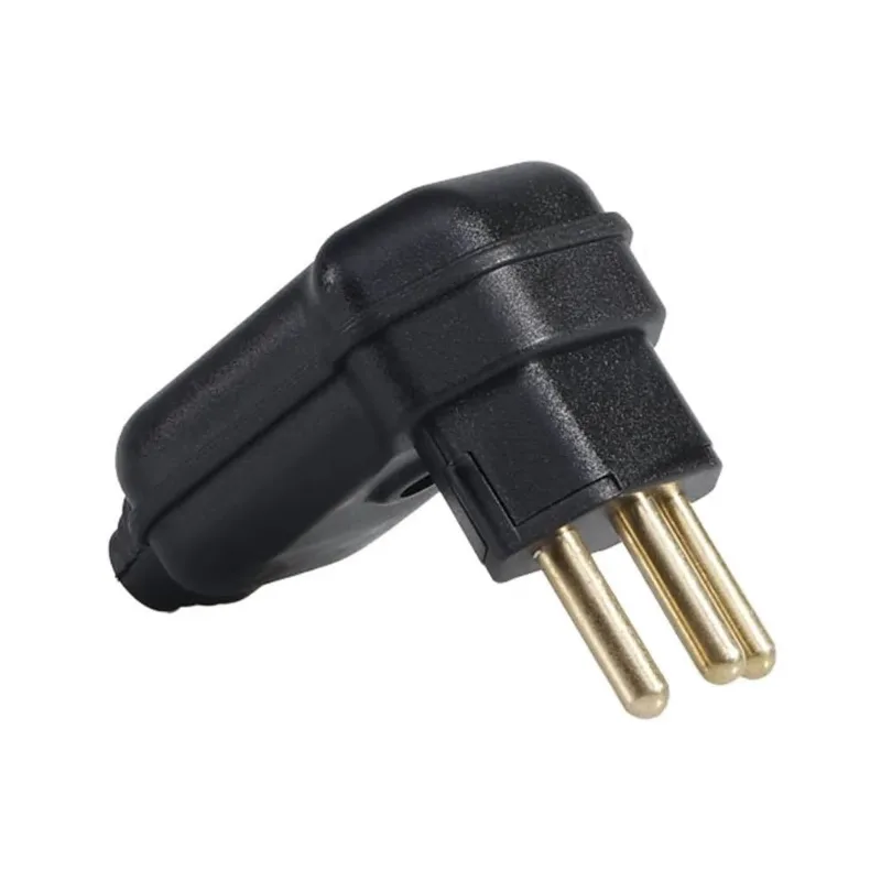20 Plug Tomada Macho 3 Pinos 20a 90 graus Prensa Cabos Margirius