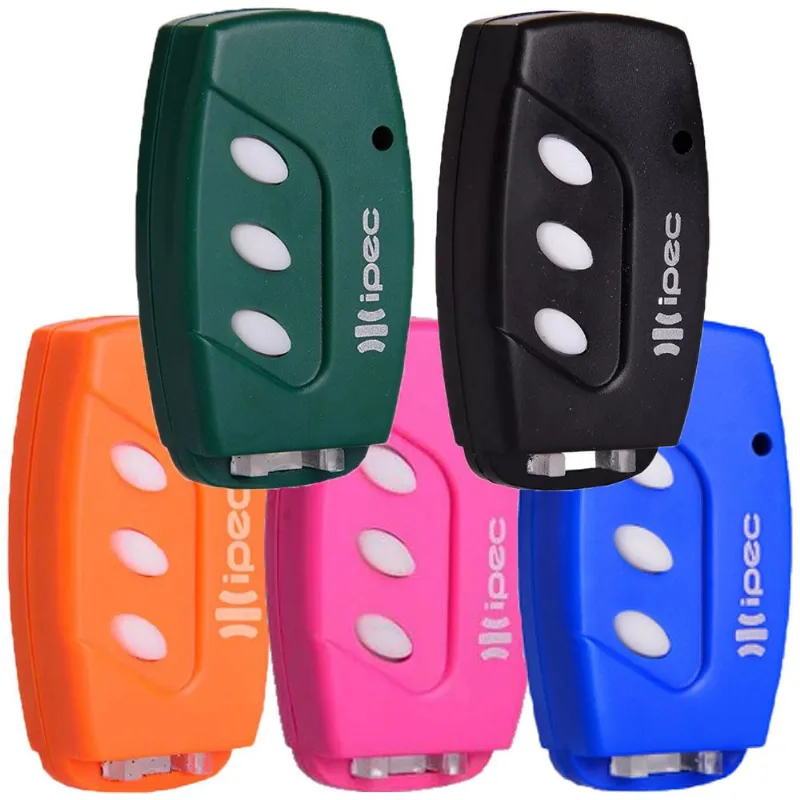 5 Controle Portão Eletronico 3 Canais Alarme 433,92mhz Code Learn Garen Ppa Rcg Seg Com clip de Fixação