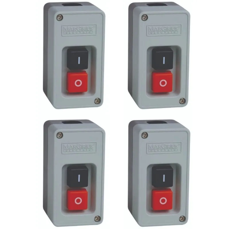 4 Chave Motor Botão 30a Cs102 2cv 250v C1a1femp Start Stop