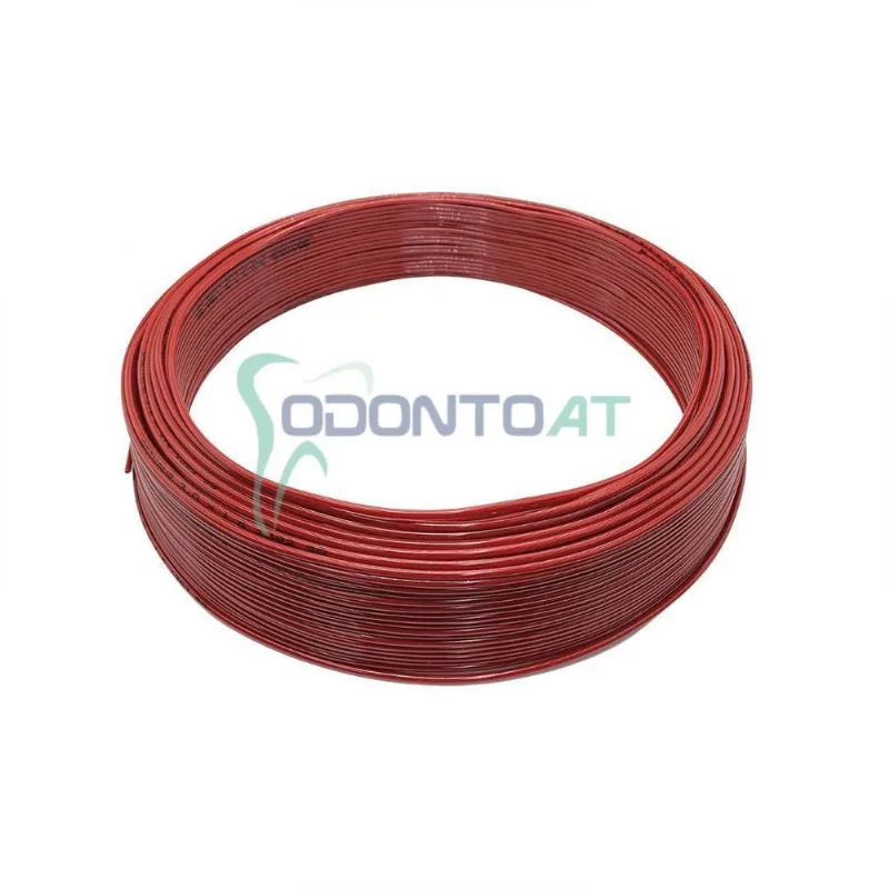 Mangueira Odontológica Espaguete Pu Vermelha 1,6mm - 100 Mts