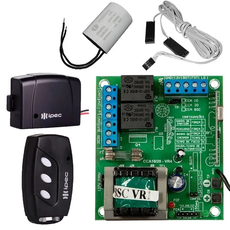 Central Placa Cca-bsc Controles Capacitor Sensor Basculante
