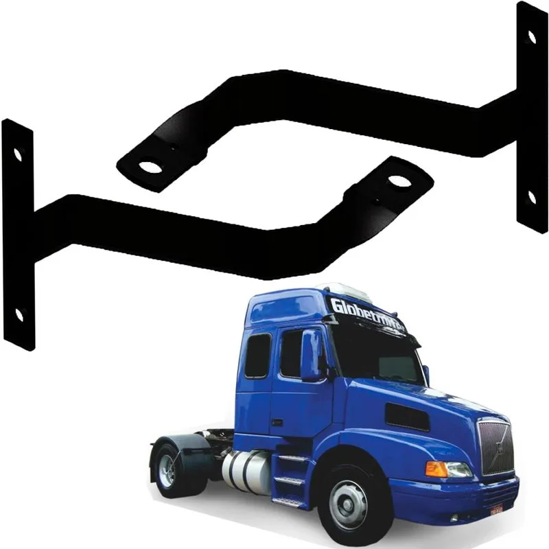 Suporte Dianteiro Frontal Para Antena Px Volvo Nh Lado Carona E Motorista