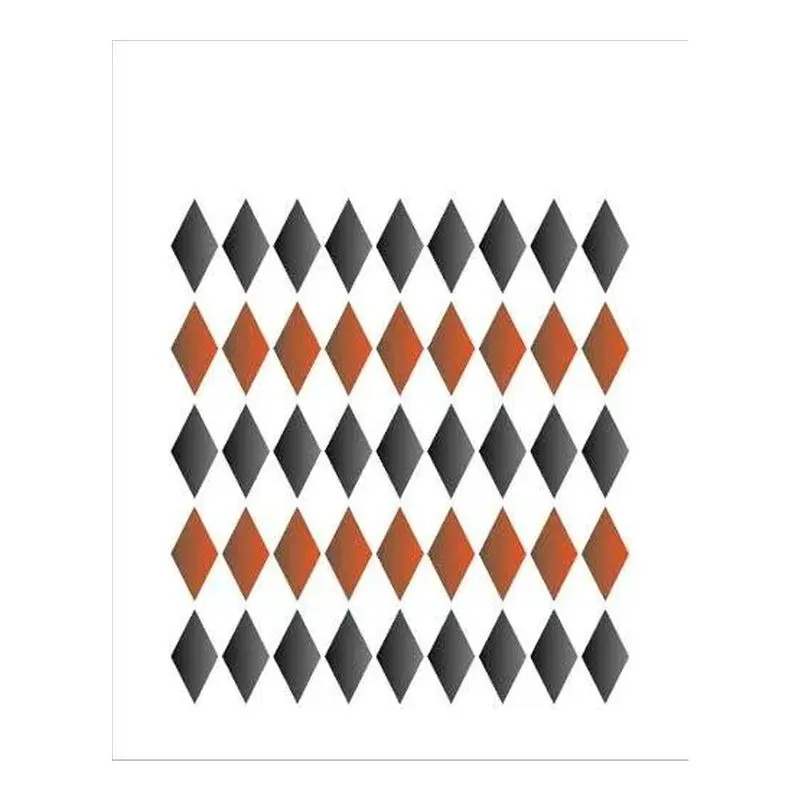 Stencil Simples Losango Pequeno Opa1782 20x25