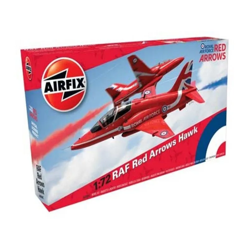Avião Bae Hawk Red Arrows - AIRFIX