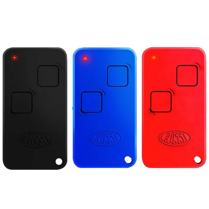 3 Controle Portão Rossi Ntx 433 Dz Nano Atto Dz3 Dz4 Bv Nano Preto Vermelho Azul