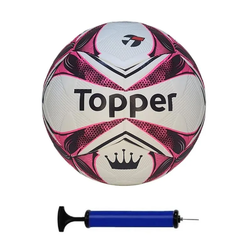 Bola Society Topper Nova Slick + Bomba de Ar