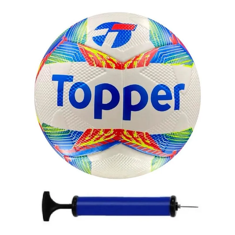 Bola Society Topper Slick 2024 + Bomba de Ar