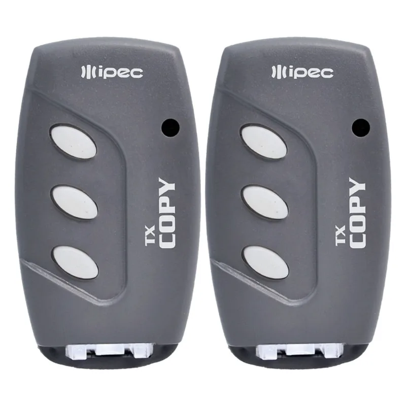 2 Controle Remoto 3 Canais Copiador Clonador Duplicador Clone Tx Copy Portão Alarme ppa rcg seg mc garcia garen 433,92mhz