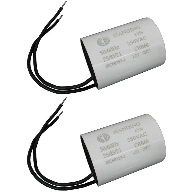 2 Capacitor de Partida 30uf 250VAC Motor Portão Eletrônico Ppa Rossi Rcg Garen